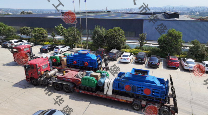 數控液壓對輥制砂機